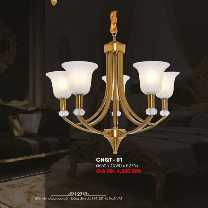 Đèn Chùm Nến CNQT-01 - Ảnh 1