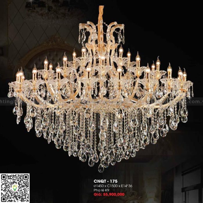 Đèn Chùm Pha Lê CNQT-175 - Ảnh 1