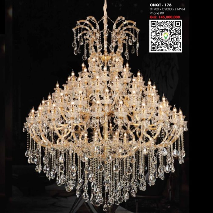 Đèn Chùm Pha Lê CNQT-176 - Ảnh 1