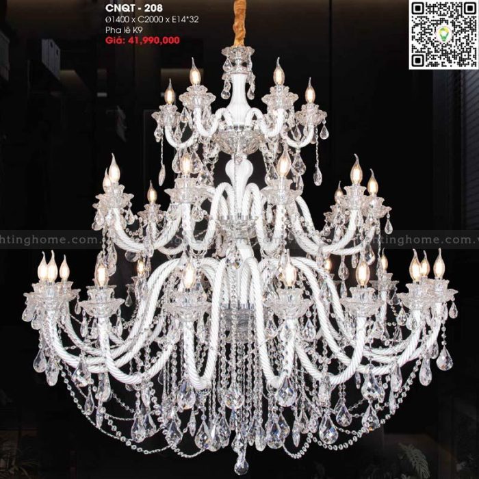 Đèn Chùm Pha Lê CNQT-208 - Ảnh 1
