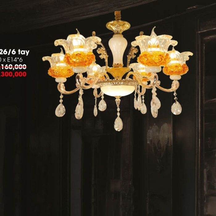 Đèn Chùm Nến CNQT-226-6 - Ảnh 1