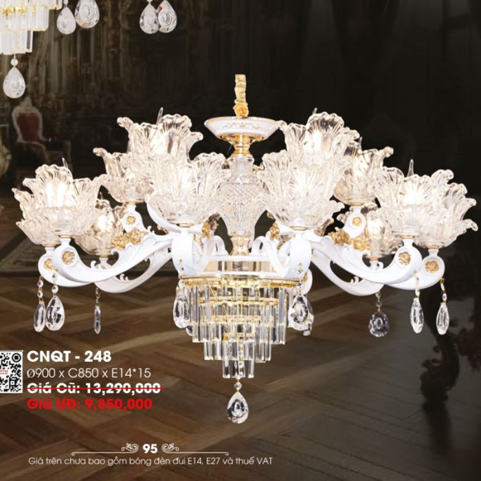 Đèn Chùm Nến CNQT-248 - Ảnh 1