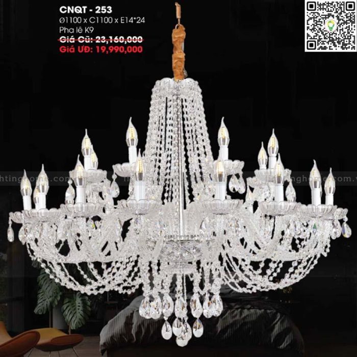 Đèn Chùm Pha Lê CNQT-253 - Ảnh 1