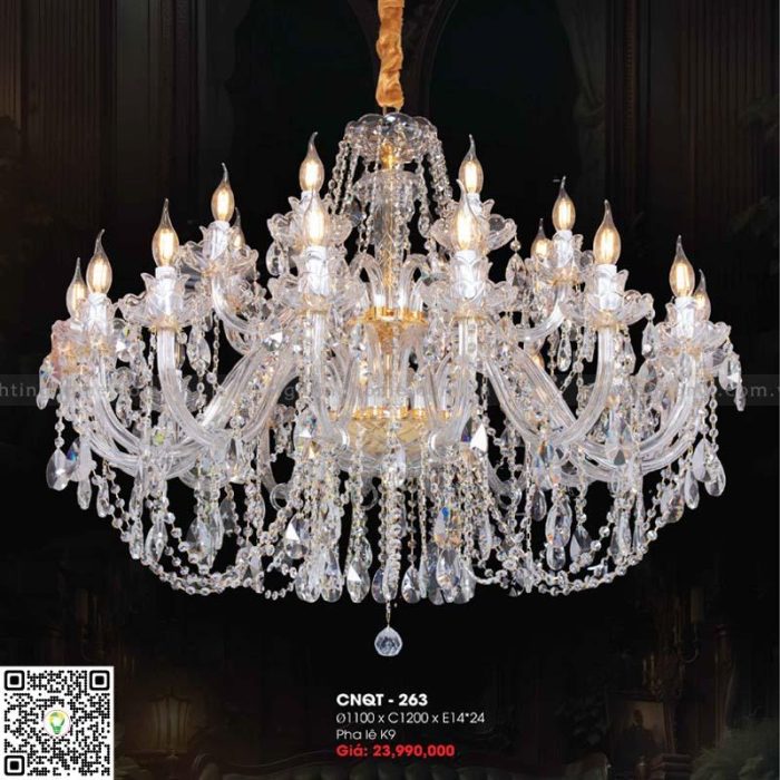 Đèn Chùm Pha Lê CNQT-263 - Ảnh 1