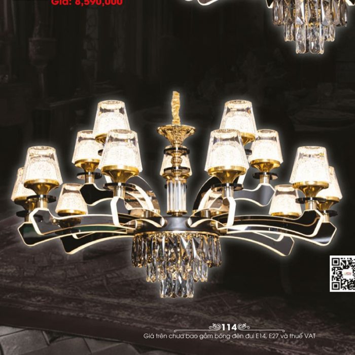 Đèn Thả Chùm Pha Lê CNQT-303 - Ảnh 1