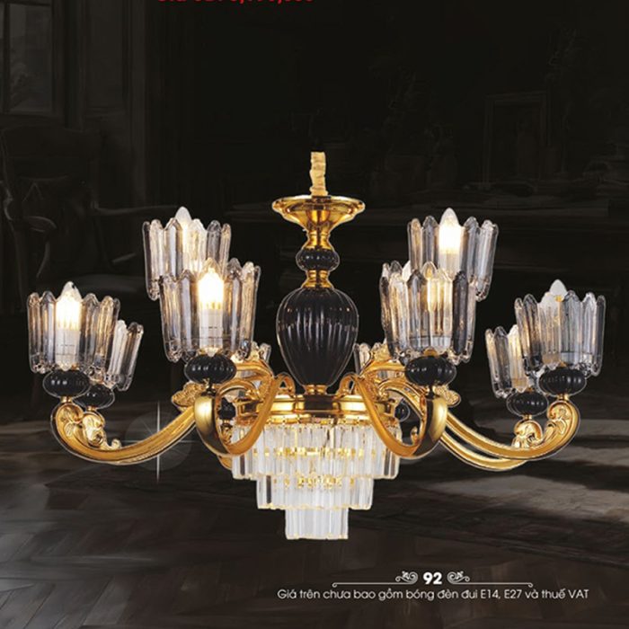 Đèn Chùm Nến CNQT-325 - Ảnh 1