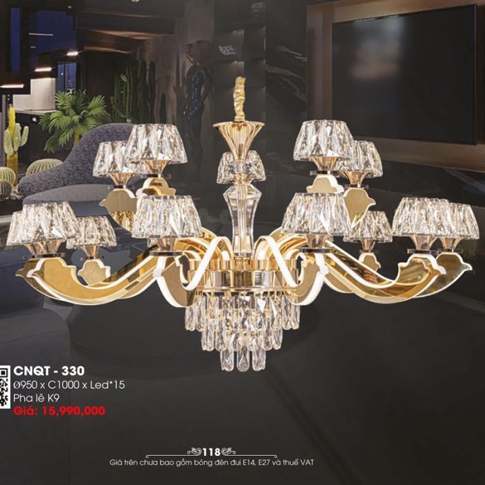 Đèn Thả Chùm Pha Lê CNQT-330 - Ảnh 1