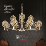 Đèn Chùm Thân Hợp Kim CNQT-391