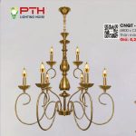 Đèn Chùm Nến CNQT-405
