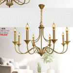 Đèn Chùm Nến CNQT-410