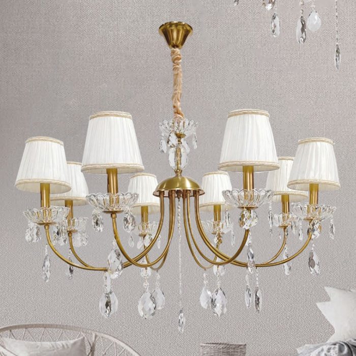 Đèn Chùm Xi Đồng CNQT-418 - Ảnh 1