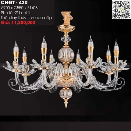 Đèn Chùm Pha Lê CNQT-420