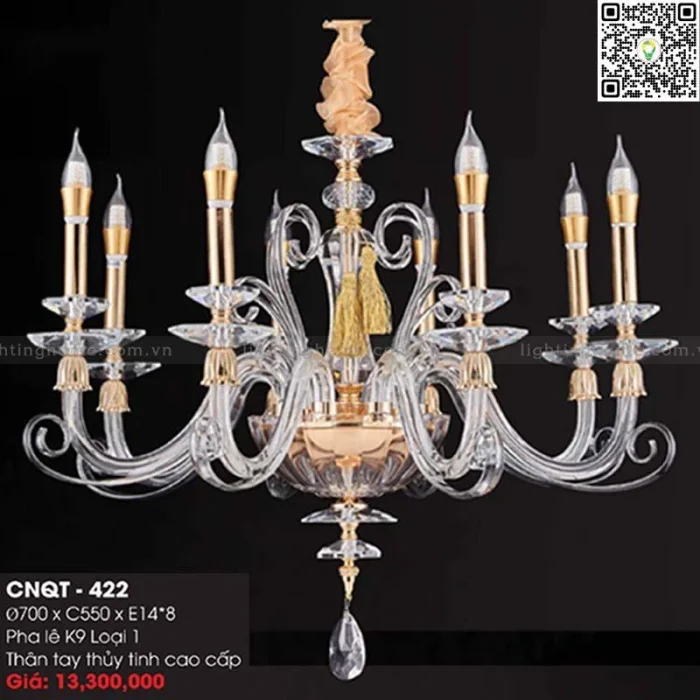 Đèn Chùm Pha Lê CNQT-422 - Ảnh 1