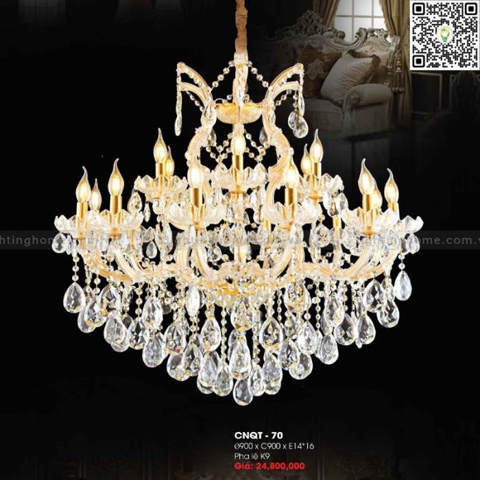 Đèn Chùm Pha Lê CNQT-70 - Ảnh 1