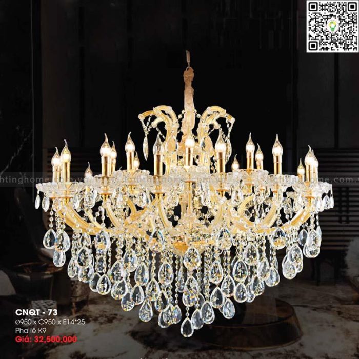 Đèn Chùm Pha Lê CNQT-73 - Ảnh 1