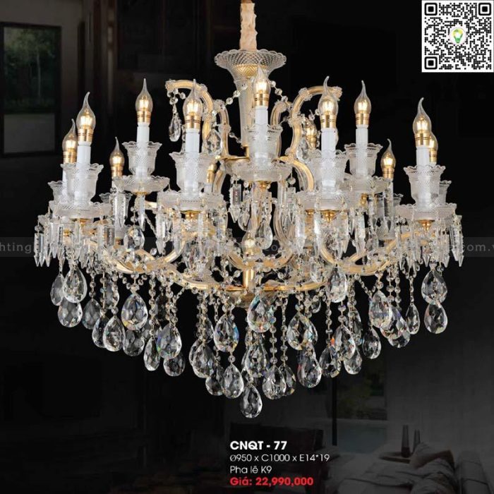 Đèn Chùm Pha Lê CNQT-77 - Ảnh 1