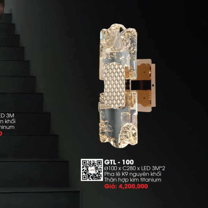 Đèn Gắn Tường Rọi Gương GTL-100 - Ảnh 1