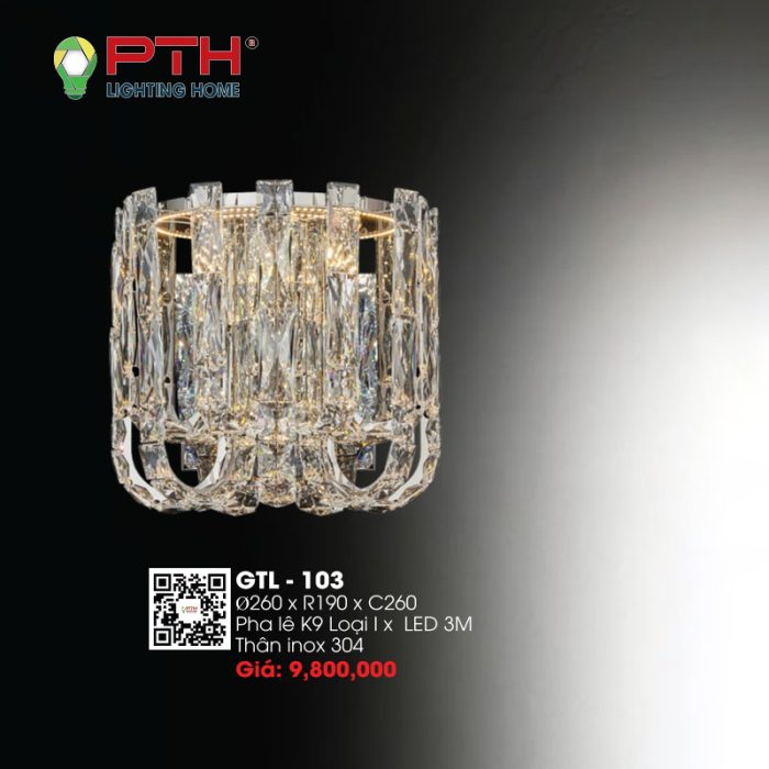 Đèn Gắn Tường Rọi Gương GTL-103 - Ảnh 1