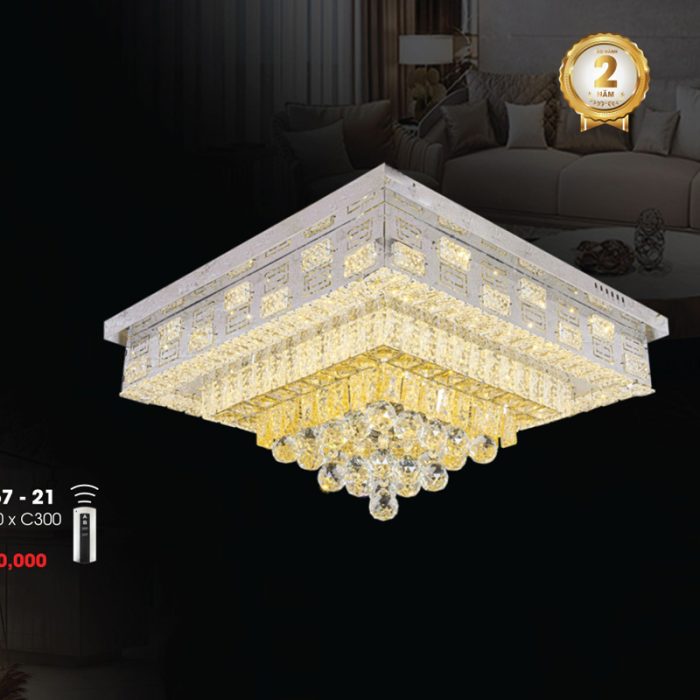 Đèn Ốp Trần Pha Lê MO-1167-21 - Ảnh 1