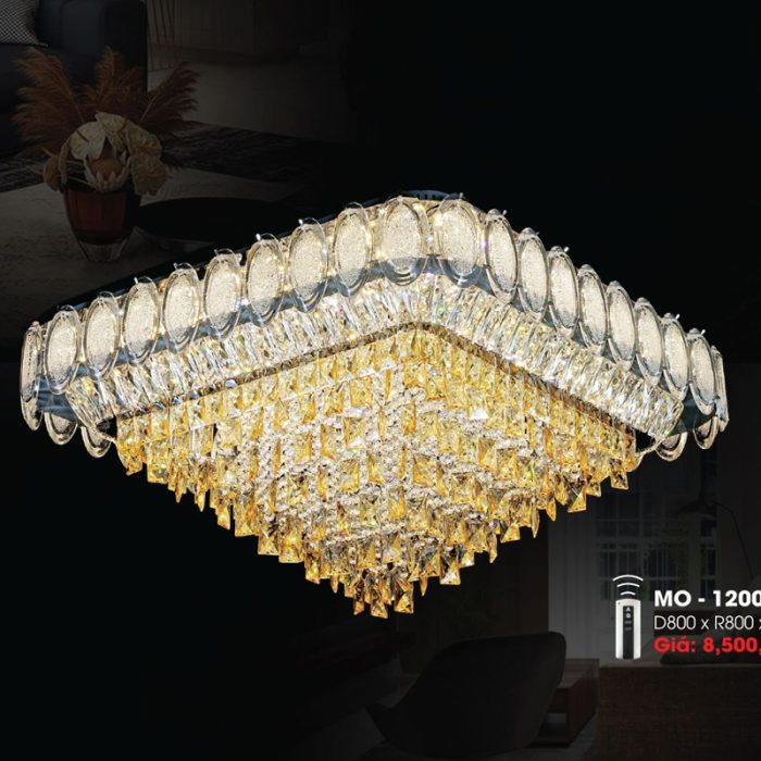 Đèn Ốp Trần Pha Lê MO-1200 - Ảnh 1