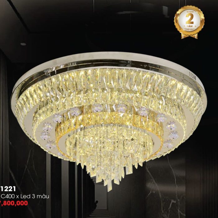 Đèn Ốp Trần Pha Lê MO-1221 - Ảnh 1