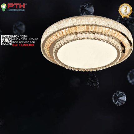 Đèn Ốp Trần Pha Lê MO-1254