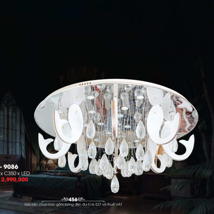 Đèn Ốp Trần Pha Lê MO-9086 - Ảnh 1