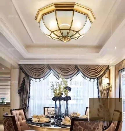 Đèn Ốp Trần Xi Đồng OD-729-23
