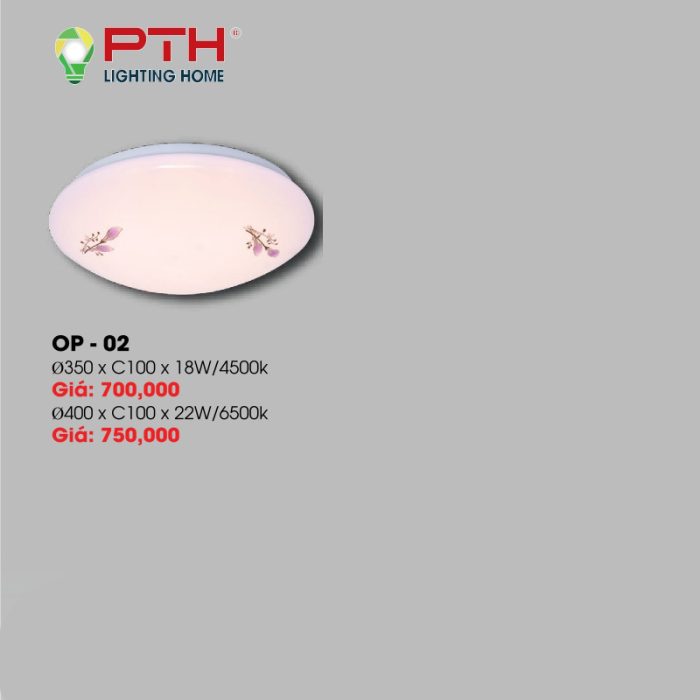 Mâm Ốp Trần OP-02 - Ảnh 1