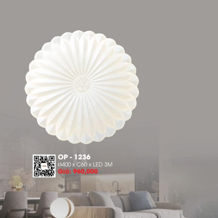 Mâm Ốp Trần OP-1236 - Ảnh 1
