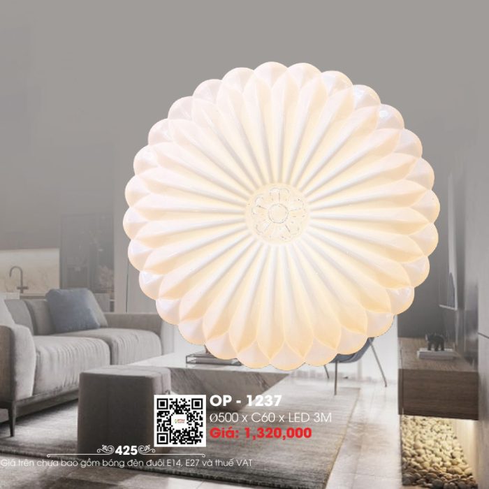 Mâm Ốp Trần OP-1237 - Ảnh 1