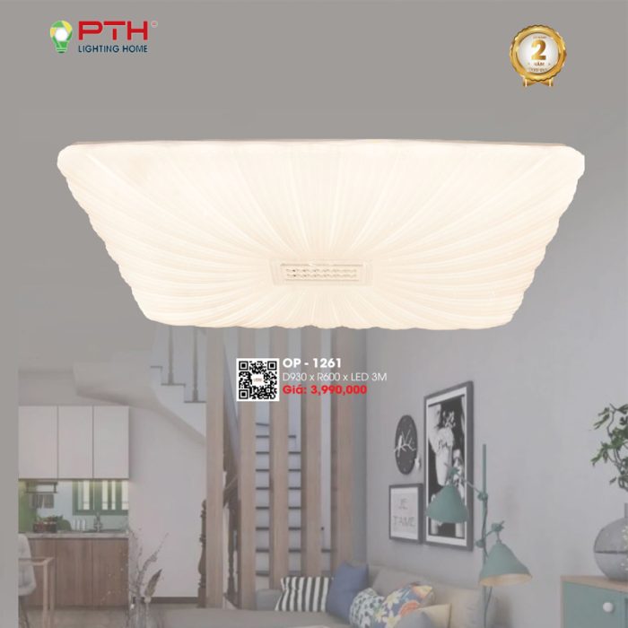 Mâm Ốp Trần OP-1261 - Ảnh 1