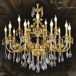 Đèn Chùm Đồng Phedra-03