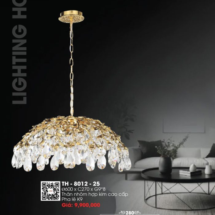 Đèn Thả LED Pha Lê TH-8012-25 - Ảnh 1