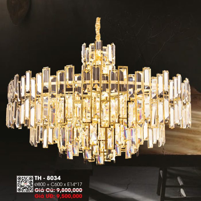 Đèn Thả Pha Lê TH-8034 - Ảnh 1