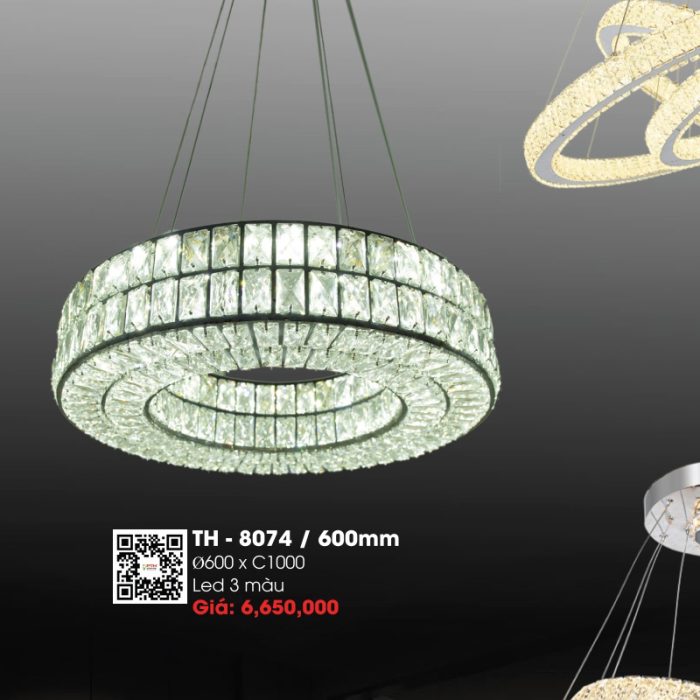 Đèn Thả LED Pha Lê TH-8074-600mm - Ảnh 1