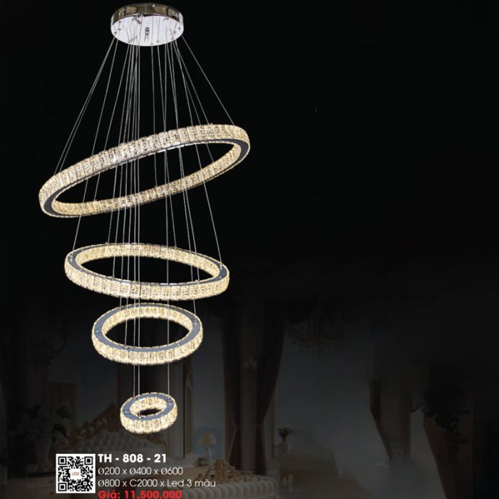 Đèn Thả LED Pha Lê TH-808-21 - Ảnh 1