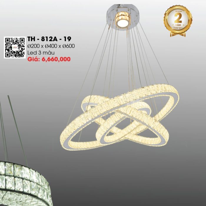 Đèn Thả LED Pha Lê TH-812A-19 - Ảnh 1