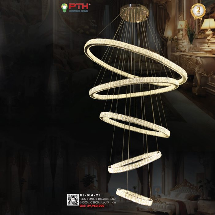 Đèn Thả LED Pha Lê TH-814-21 - Ảnh 1