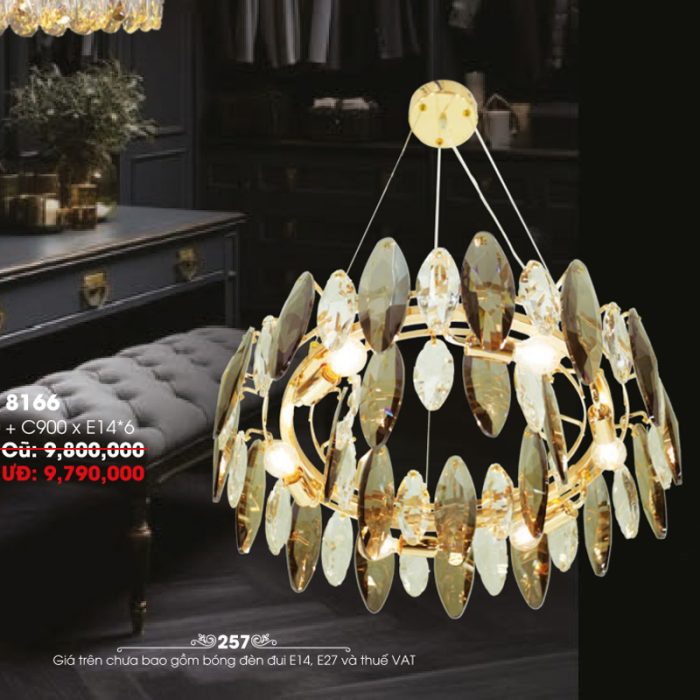 Đèn Thả Pha Lê TH-8166 - Ảnh 1