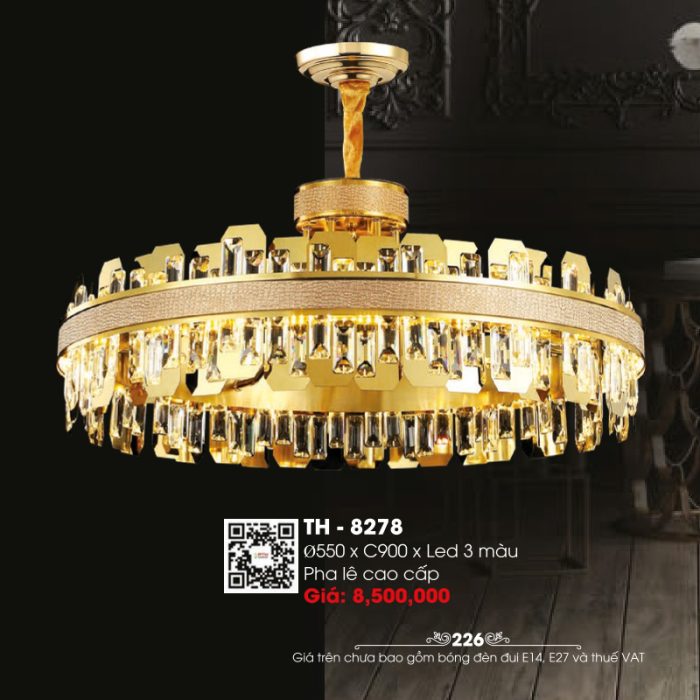 Đèn Thả Pha Lê TH-8278 - Ảnh 1