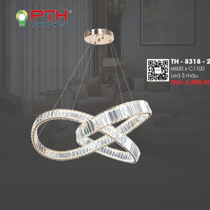 Đèn Thả LED Pha Lê TH-8318-23 - Ảnh 1
