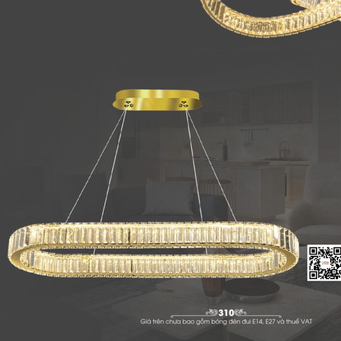Đèn Thả LED Pha Lê TH-8319-1000mm - Ảnh 1