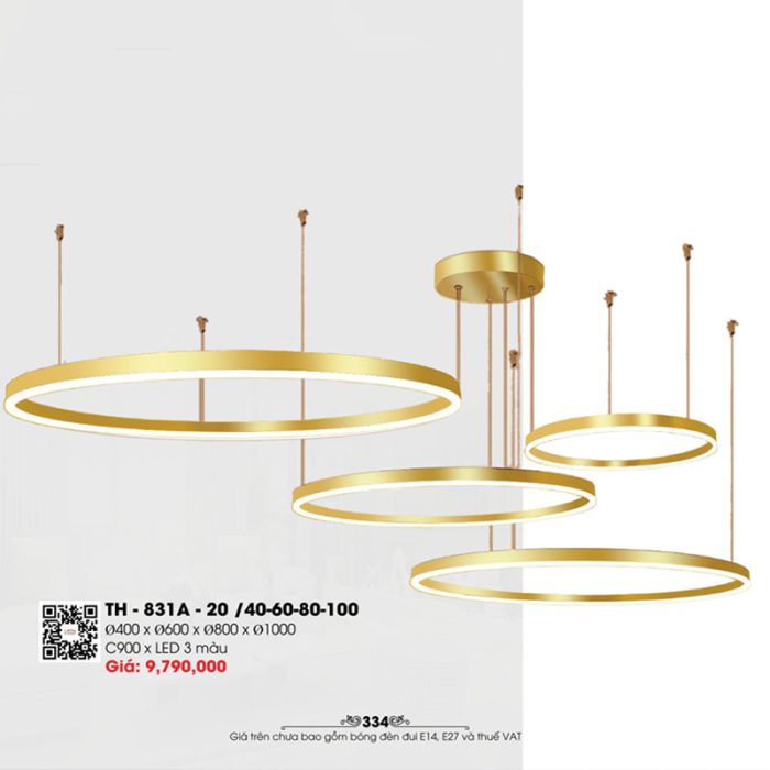 Đèn Thả Hiện Đại & Décor TH-831A-20--40-60-80-100 - Ảnh 1