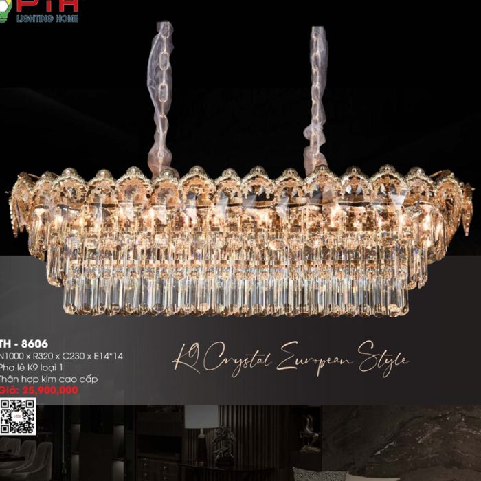 Đèn Thả Pha Lê TH-8606 - Ảnh 1