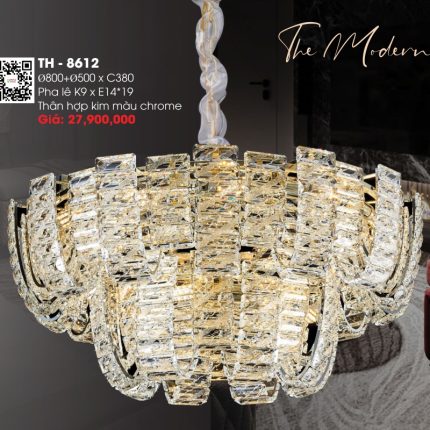 Đèn Thả Pha Lê TH-8612