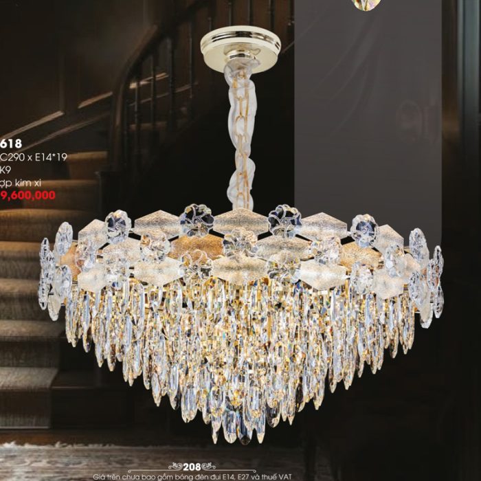 Đèn Thả Pha Lê TH-8618 - Ảnh 1