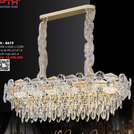 Đèn Thả Pha Lê TH-8619