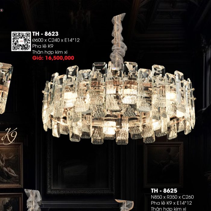Đèn Thả Pha Lê TH-8623 - Ảnh 1