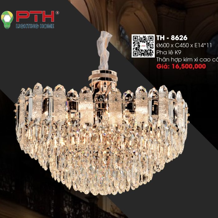 Đèn Thả Pha Lê TH-8626 - Ảnh 1